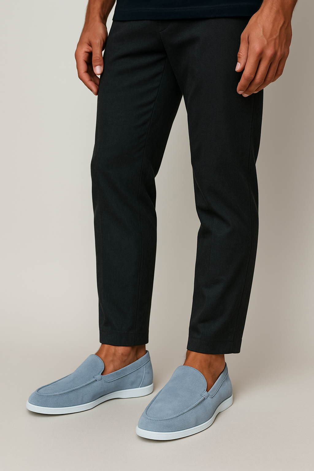 ROBERTO | Elegantes mocasines de ante