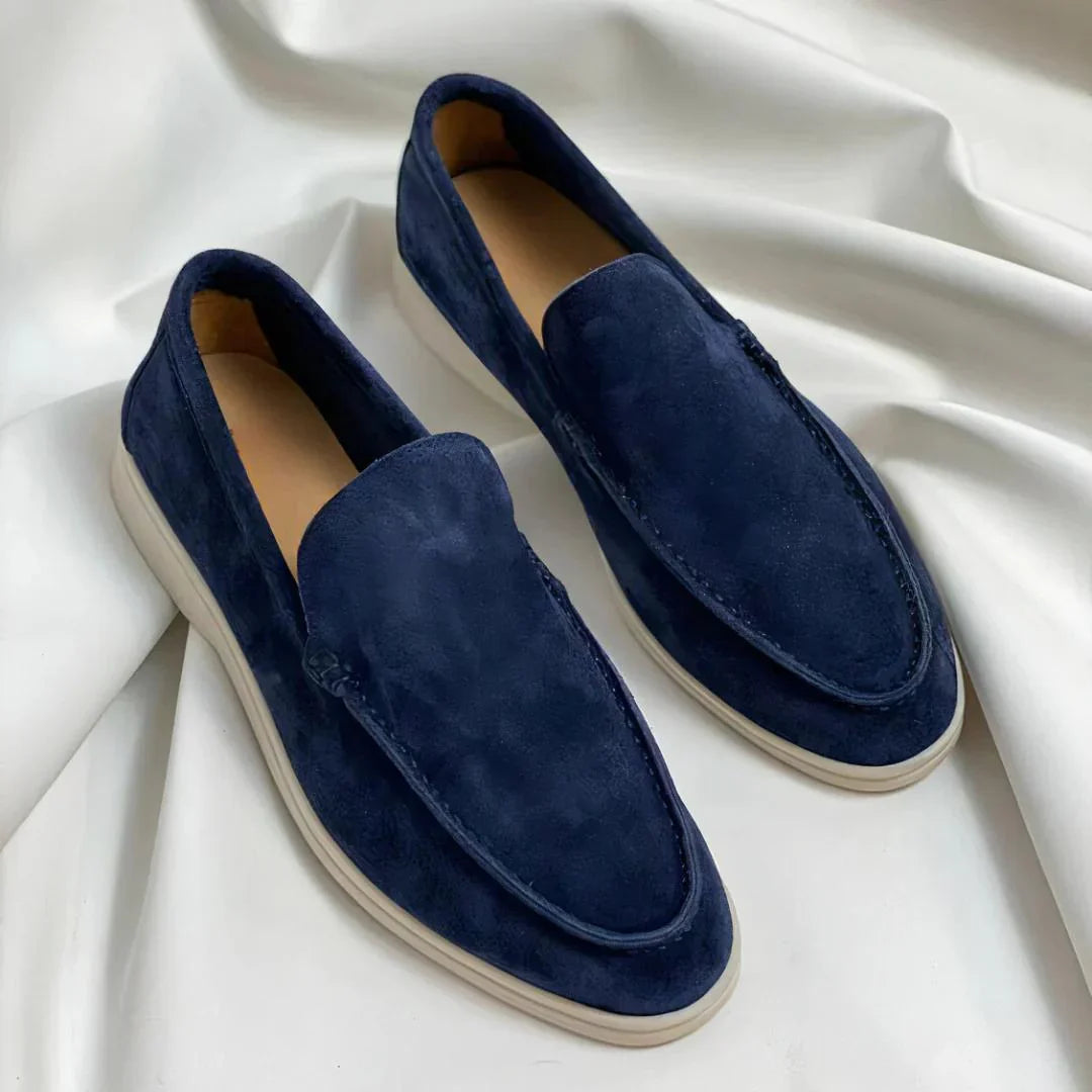 ROBERTO | Elegantes mocasines de ante