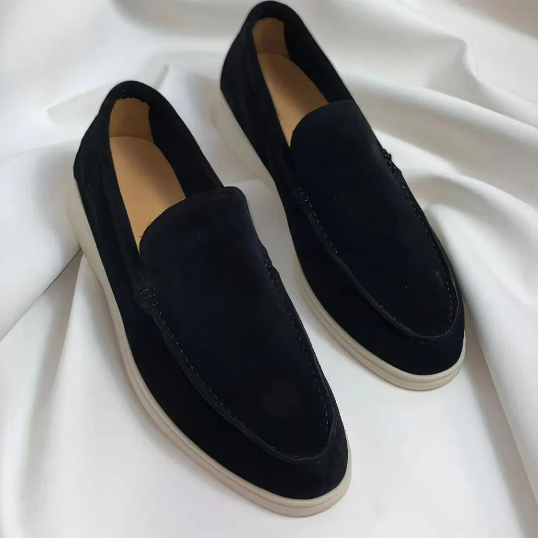 ROBERTO | Elegantes mocasines de ante