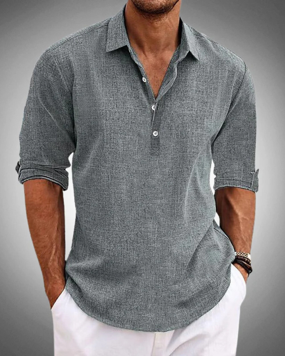 FABIO | Camisa clásica de algodón