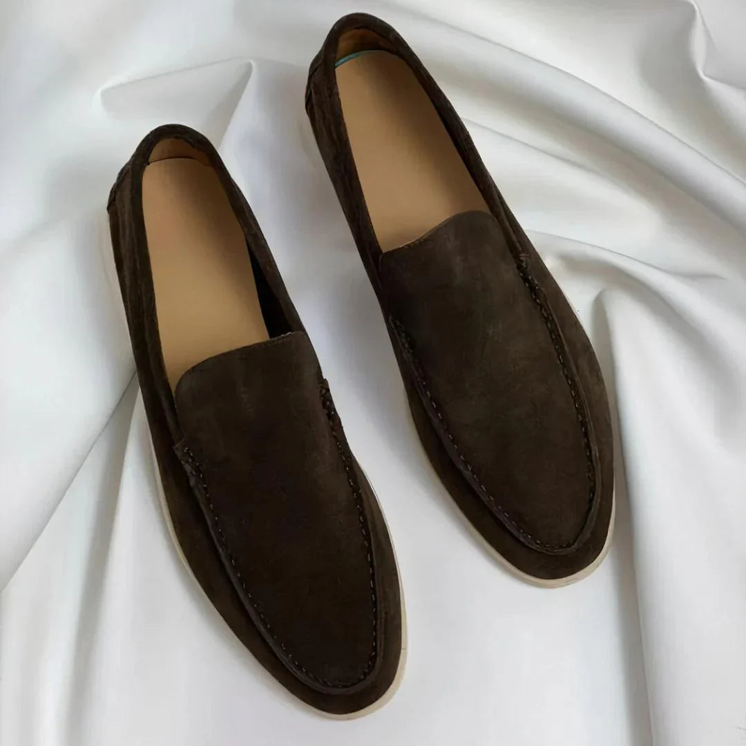 ROBERTO | Elegantes mocasines de ante