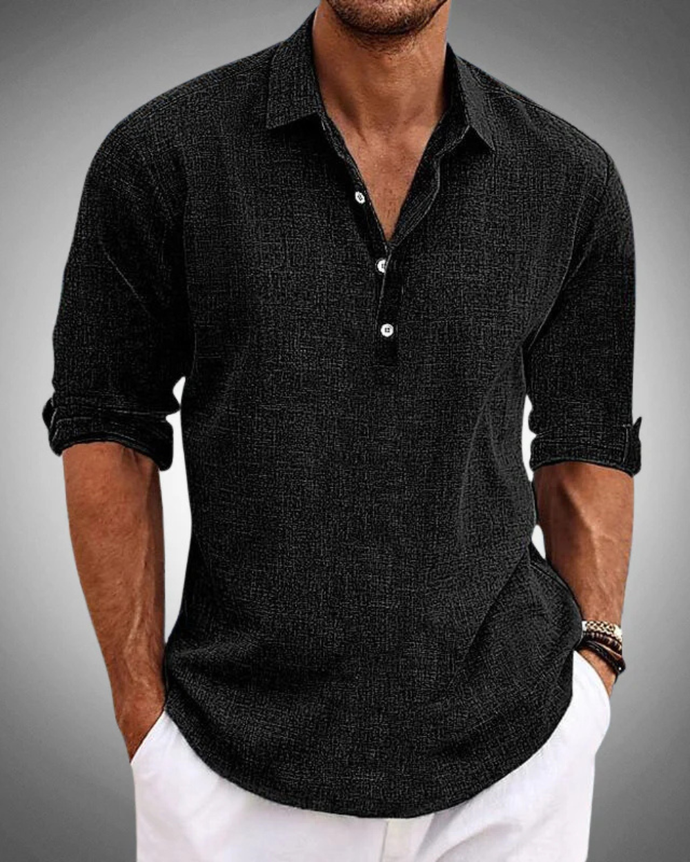 FABIO | Camisa clásica de algodón