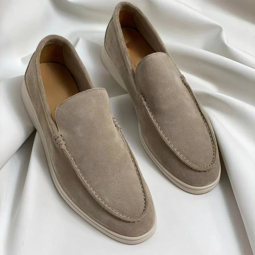 ROBERTO | Elegantes mocasines de ante