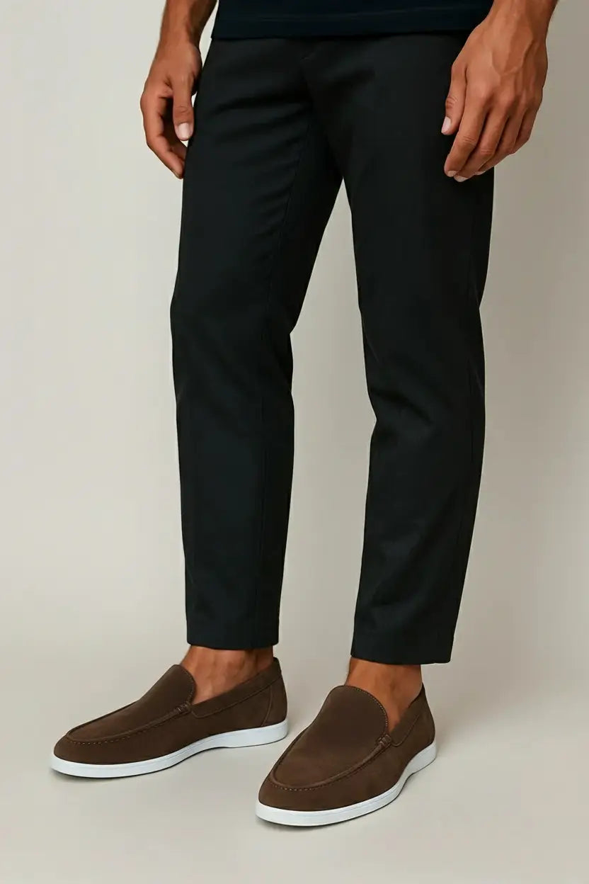 ROBERTO | Elegantes mocasines de ante