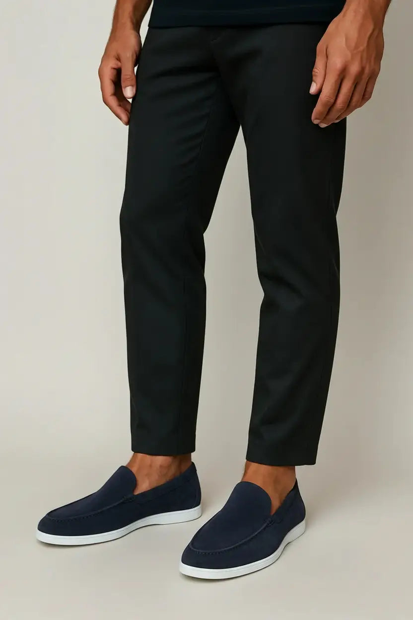 ROBERTO | Elegantes mocasines de ante