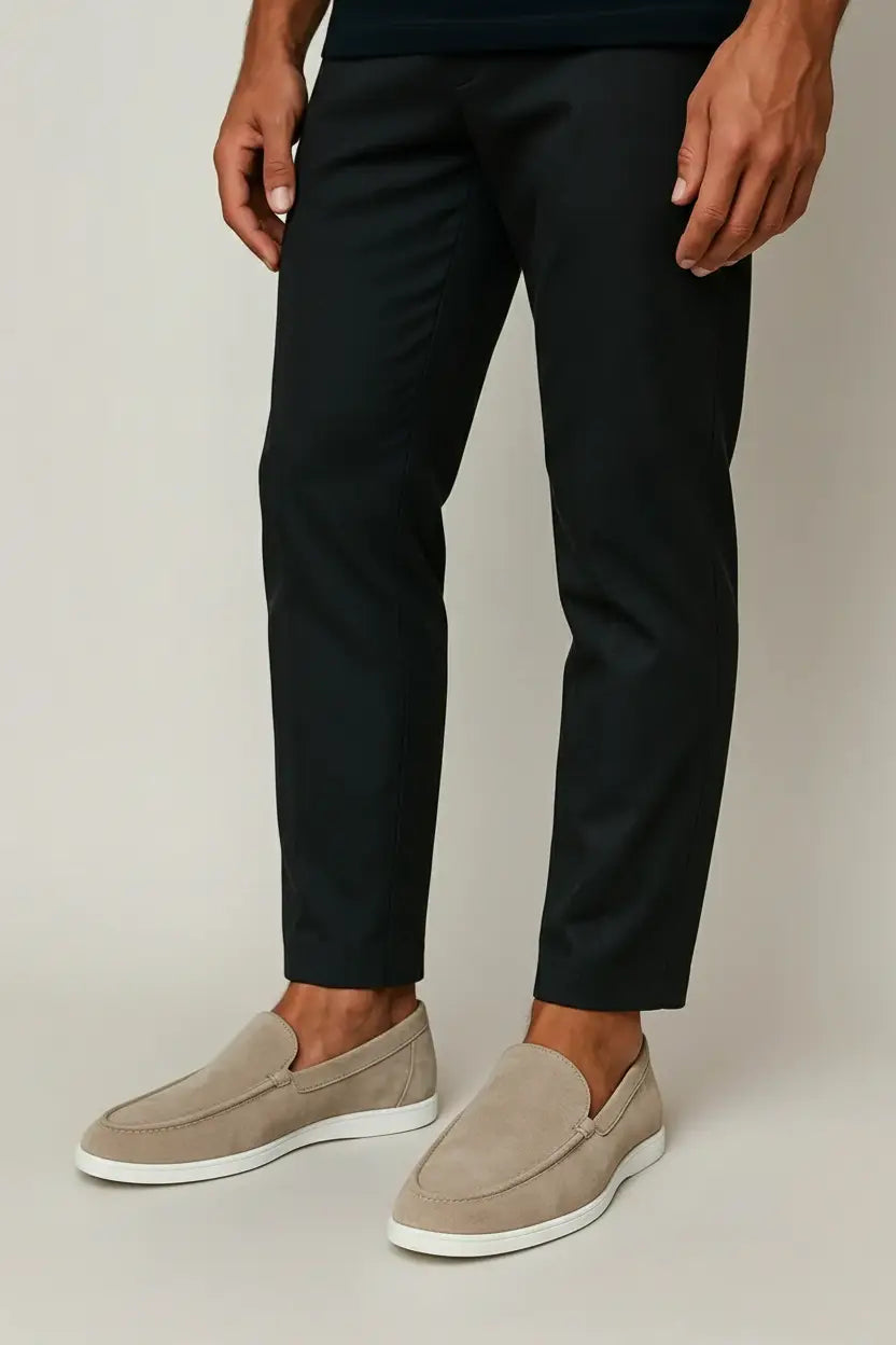 ROBERTO | Elegantes mocasines de ante