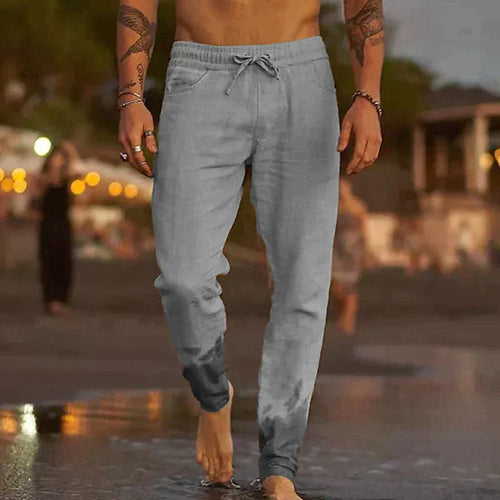 ANTONIO | Pantalones de playa de lino