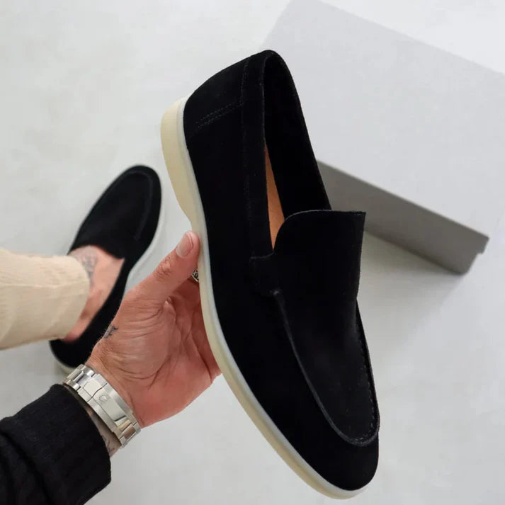 ROBERTO | Elegantes mocasines de ante