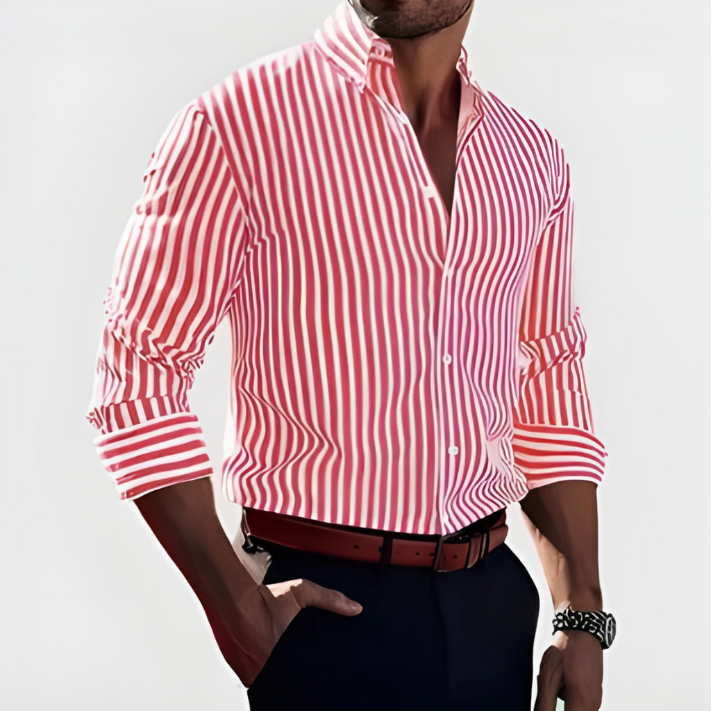 LUIS | Elegante camisa de rayas