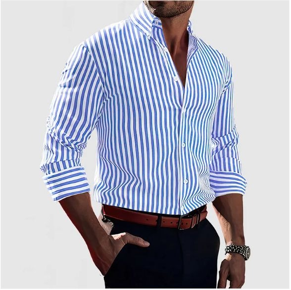 LUIS | Elegante camisa de rayas